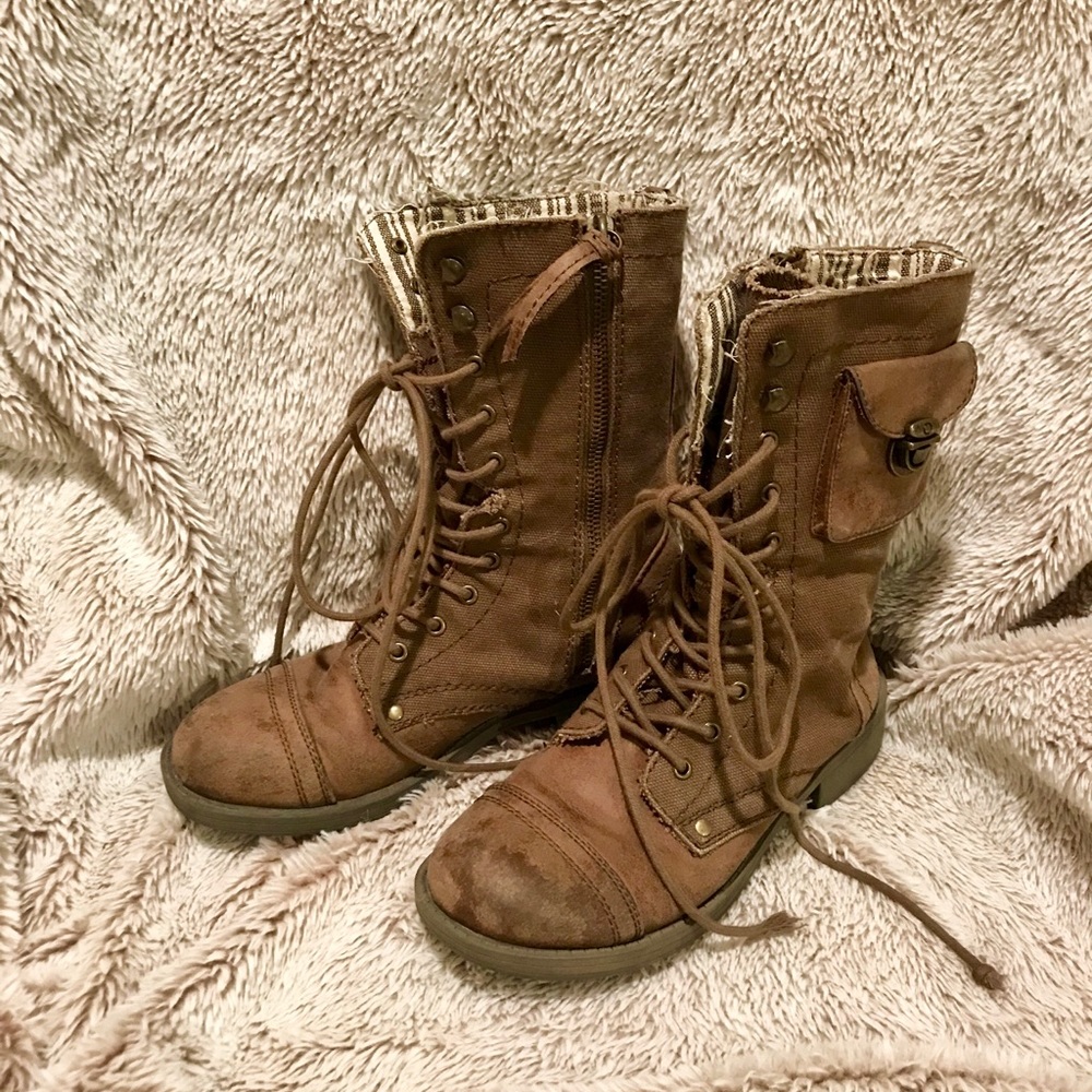 Roxy Combat Boots